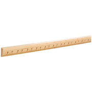 9/16" D x 1" H Alder Egg & Dart Embossed Moulding
