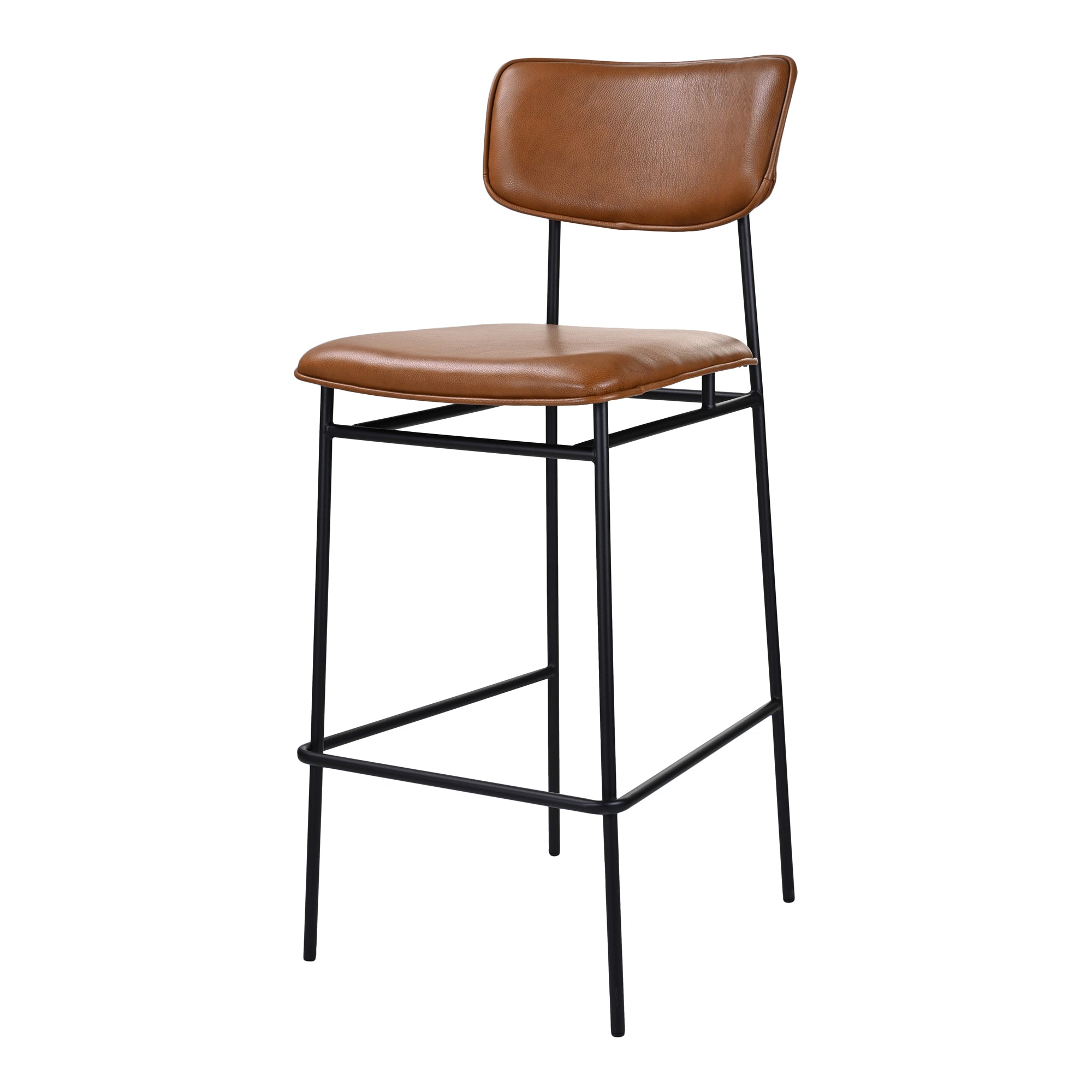 Moes Sailor Bar Stool Brown EQ-1014-03