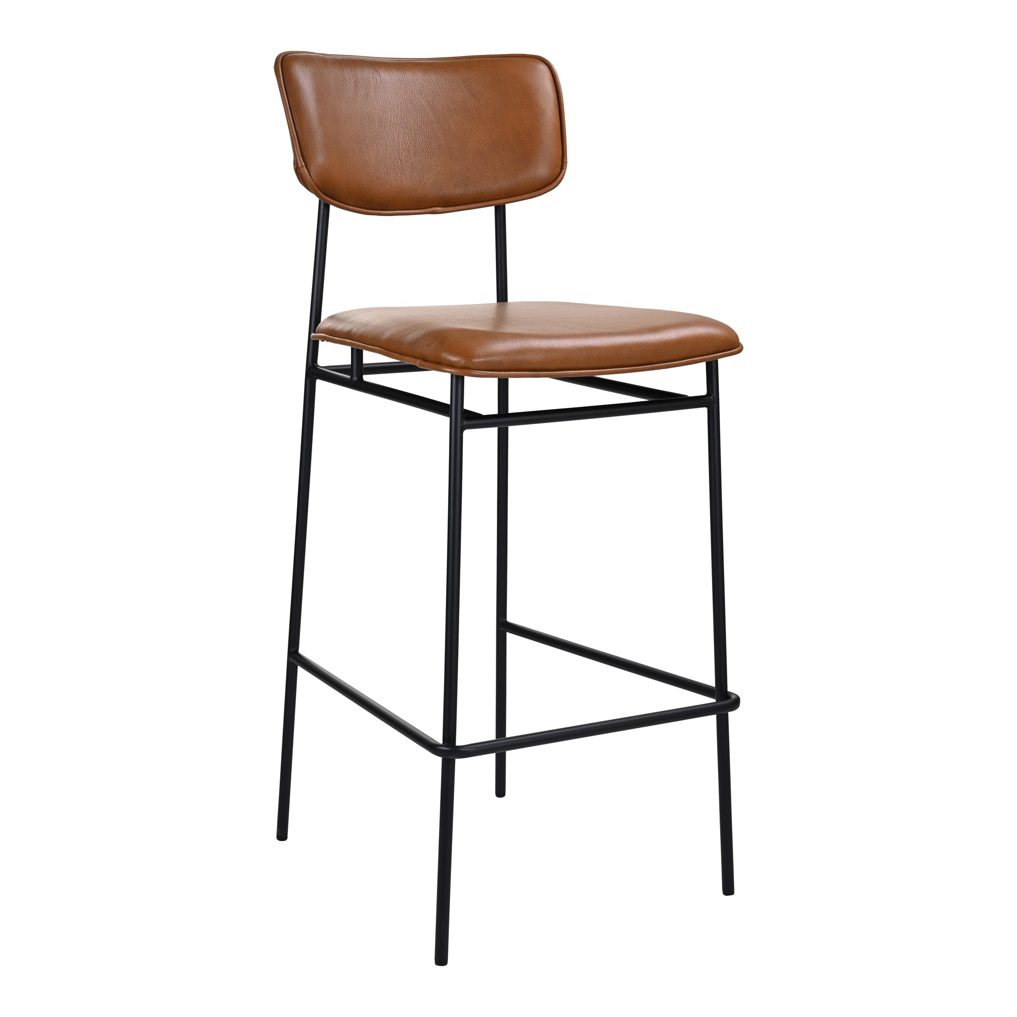Moes Sailor Bar Stool Brown EQ-1014-03