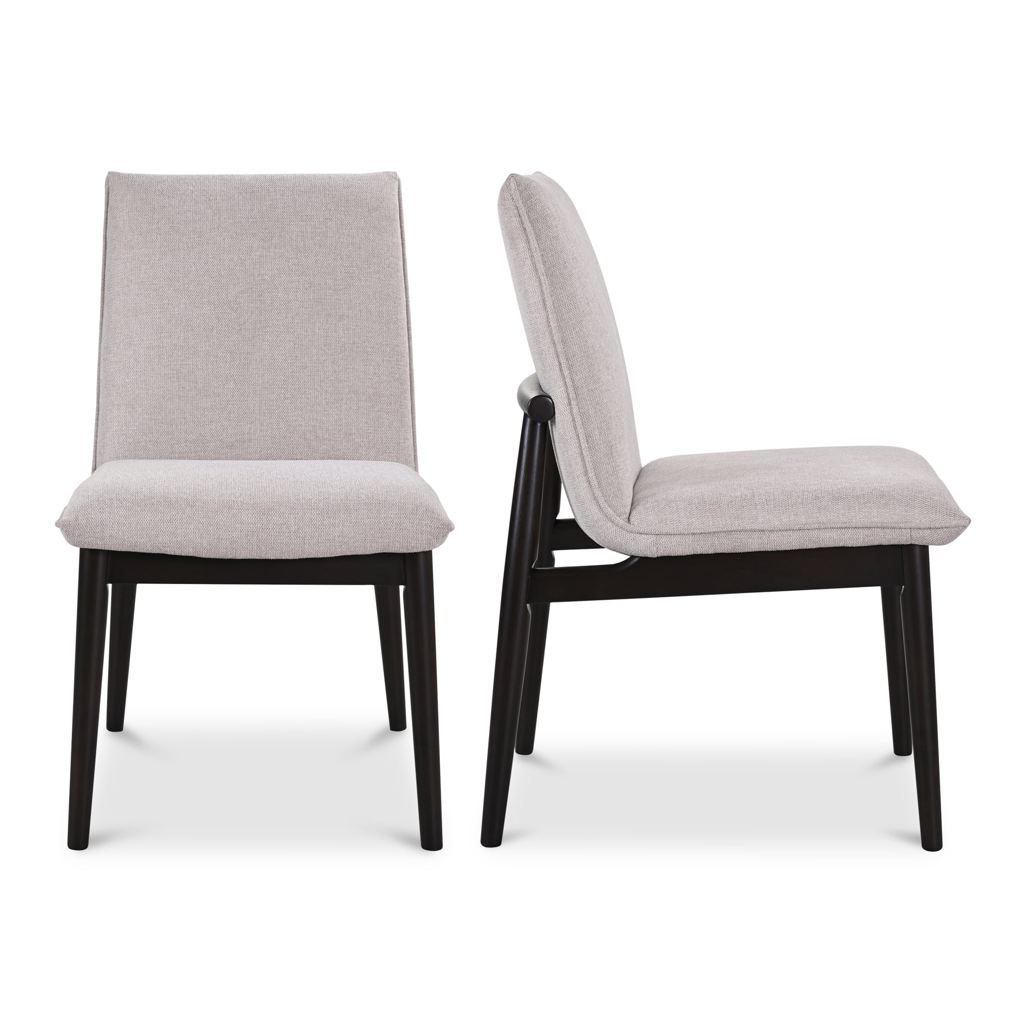 Moes Charlie Dining Chair Beige– Set Of Two EQ-1023-34