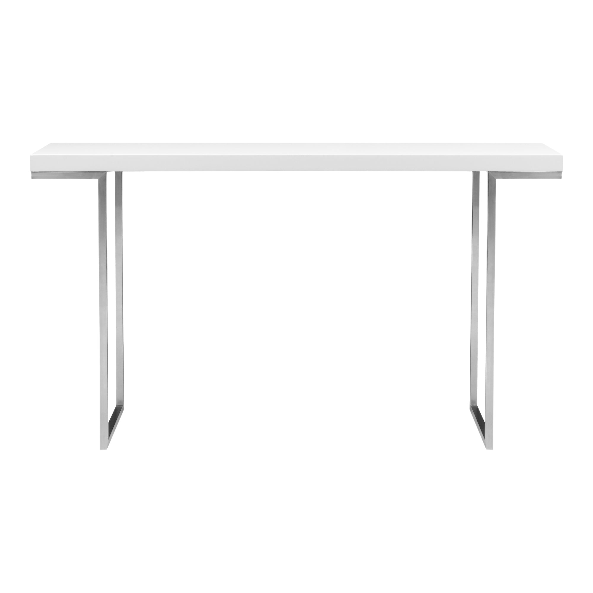 Moes Repetir Console Table White Lacquer ER-1023-18-0