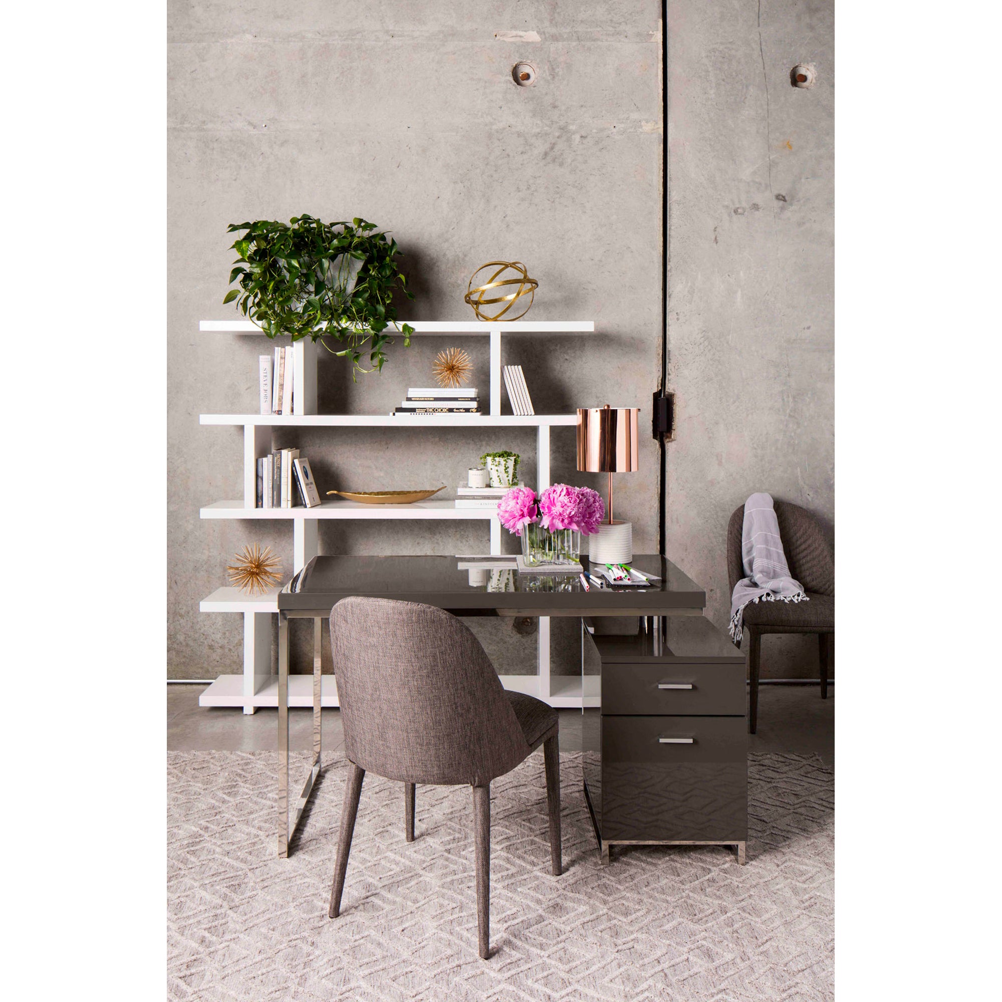 Moes Miri Large Shelf White ER-1073-18