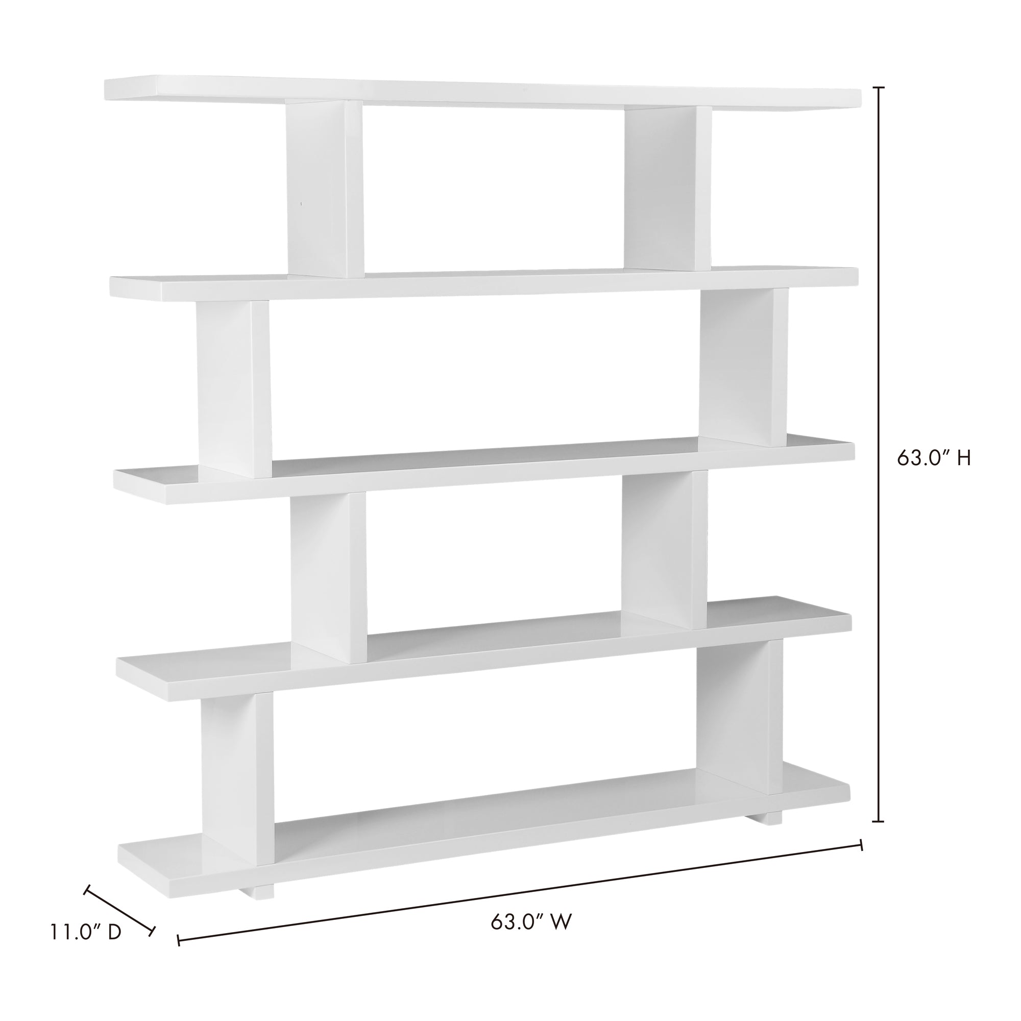 Moes Miri Large Shelf White ER-1073-18