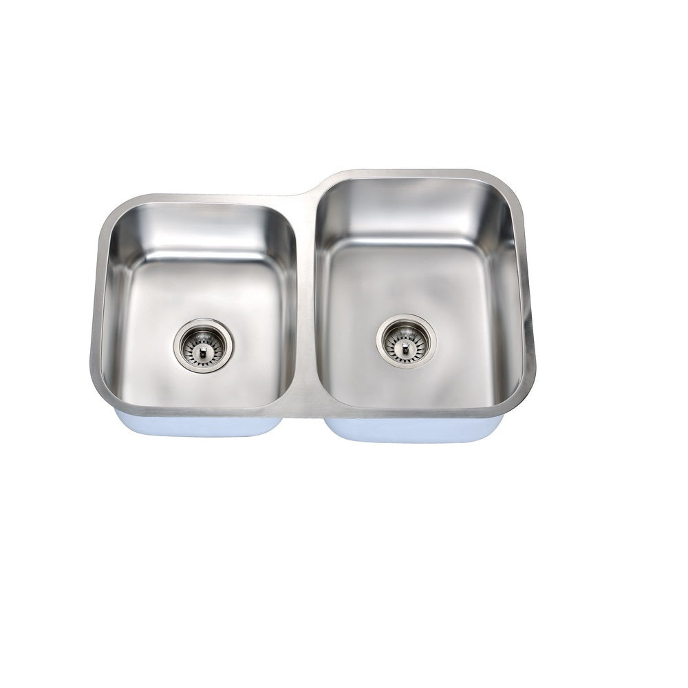 Daweier Undermount Double Bowl Sink (Small Bowl on Left) ES301816L