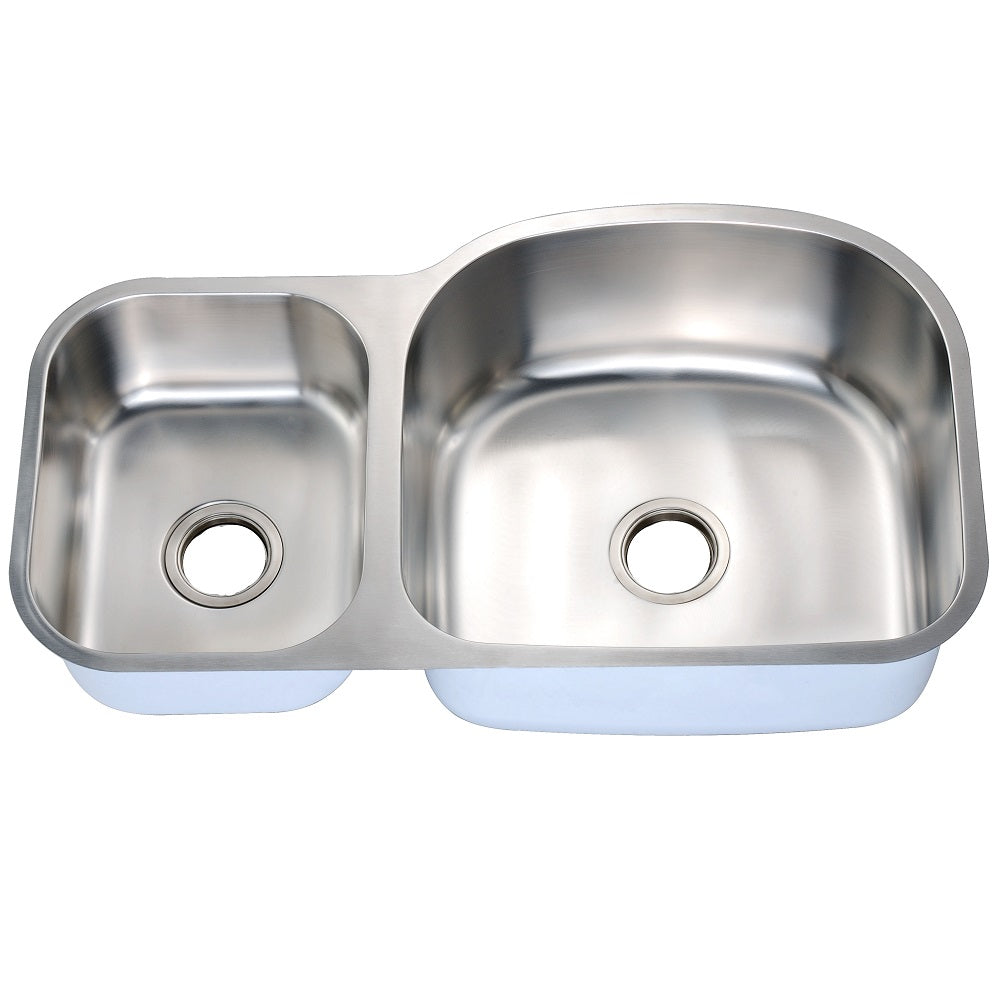Daweier Undermount Double Bowl Sink (Small Bowl on Left) ES331814L