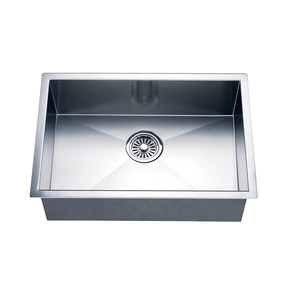 Daweier Undermount Single Bowl Square Sink ESQ240900