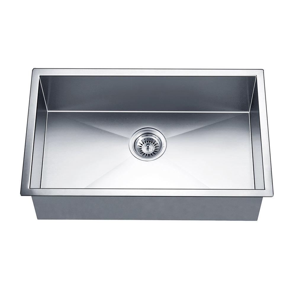 Daweier Undermount Single Bowl Square Sink ESQ280900