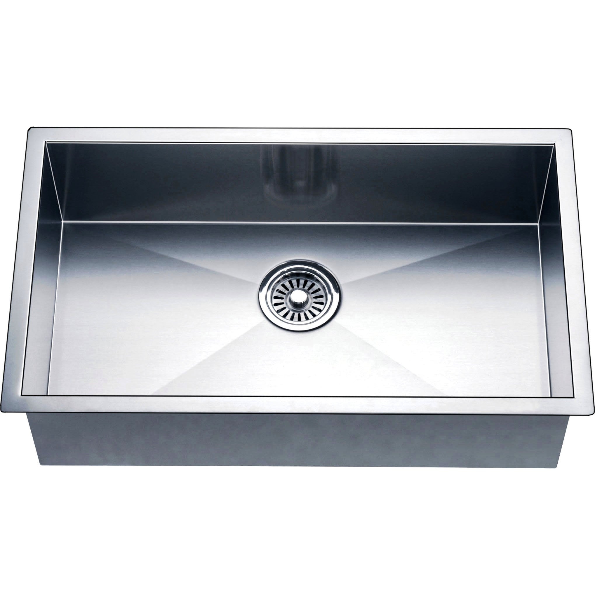 Daweier Undermount Single Bowl Square Sink ESQ310900