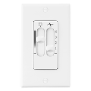 4-Speed Wall Control with Dimmer Light Switch