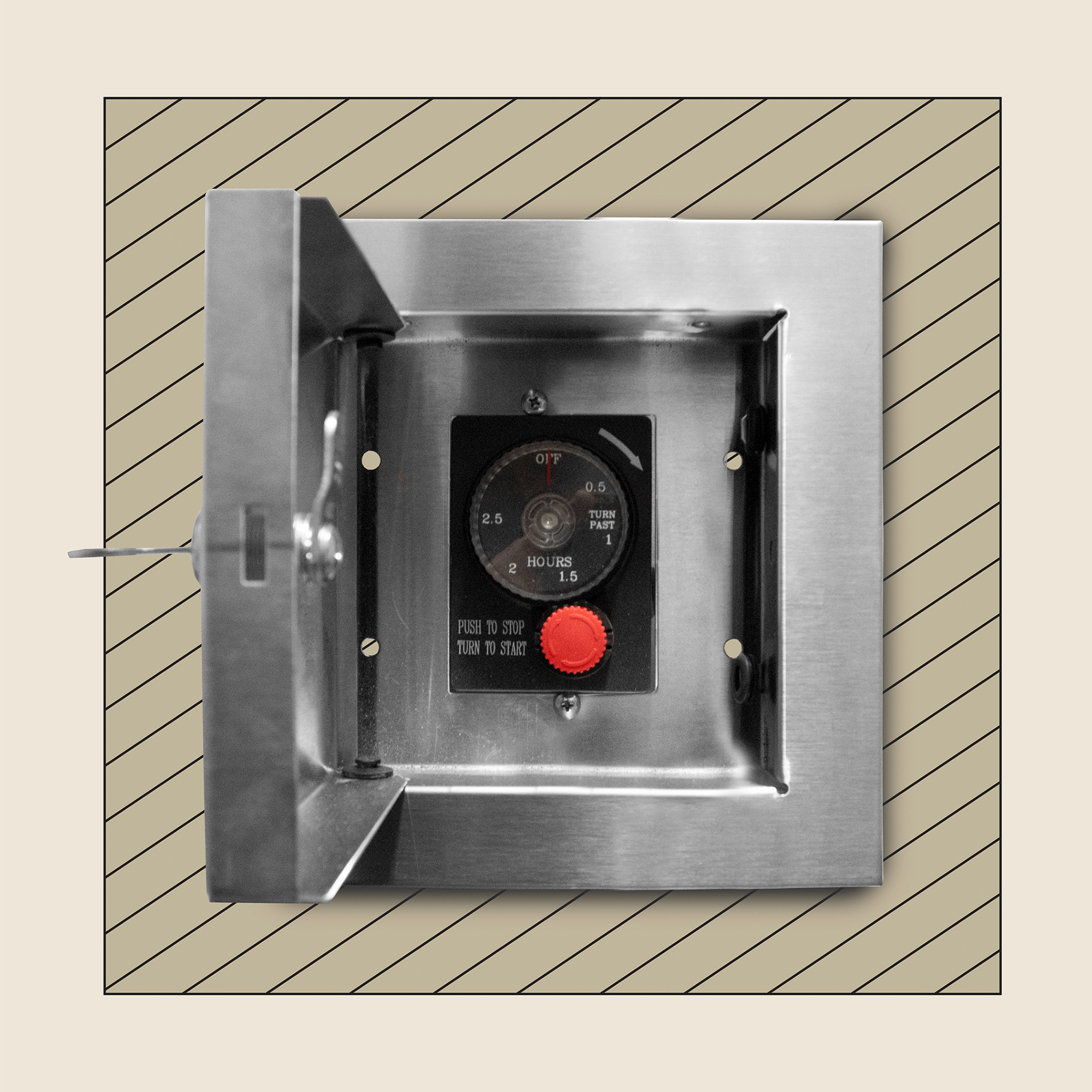 Summerset Control Panel for ESTOP-10H Timer, ESTOP-CP-KIT