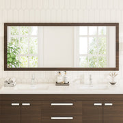 Eviva Sun Wooden Framed Mirror