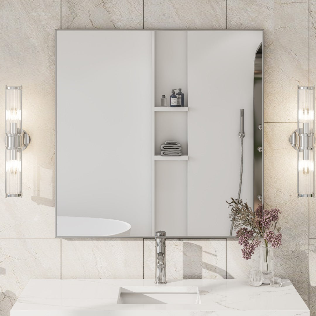 Eviva Sax Metal Framed Mirror