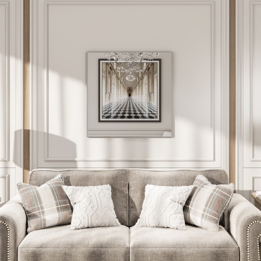 Eviva Sax Metal Framed Mirror
