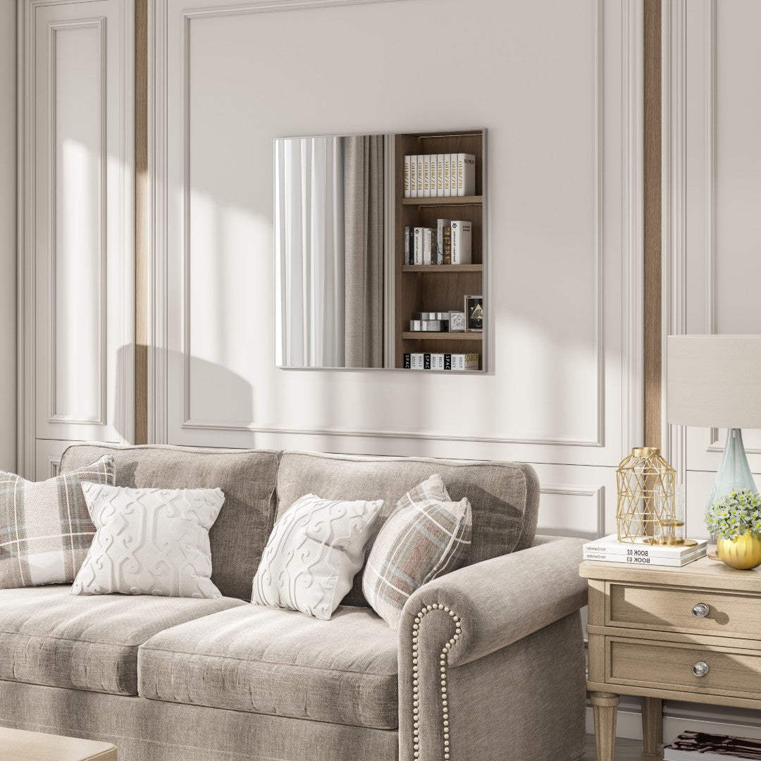 Eviva Sax Metal Framed Mirror