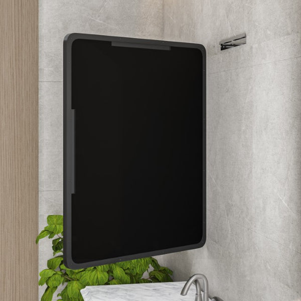 Eviva Harmony Black Metal Framed Mirror