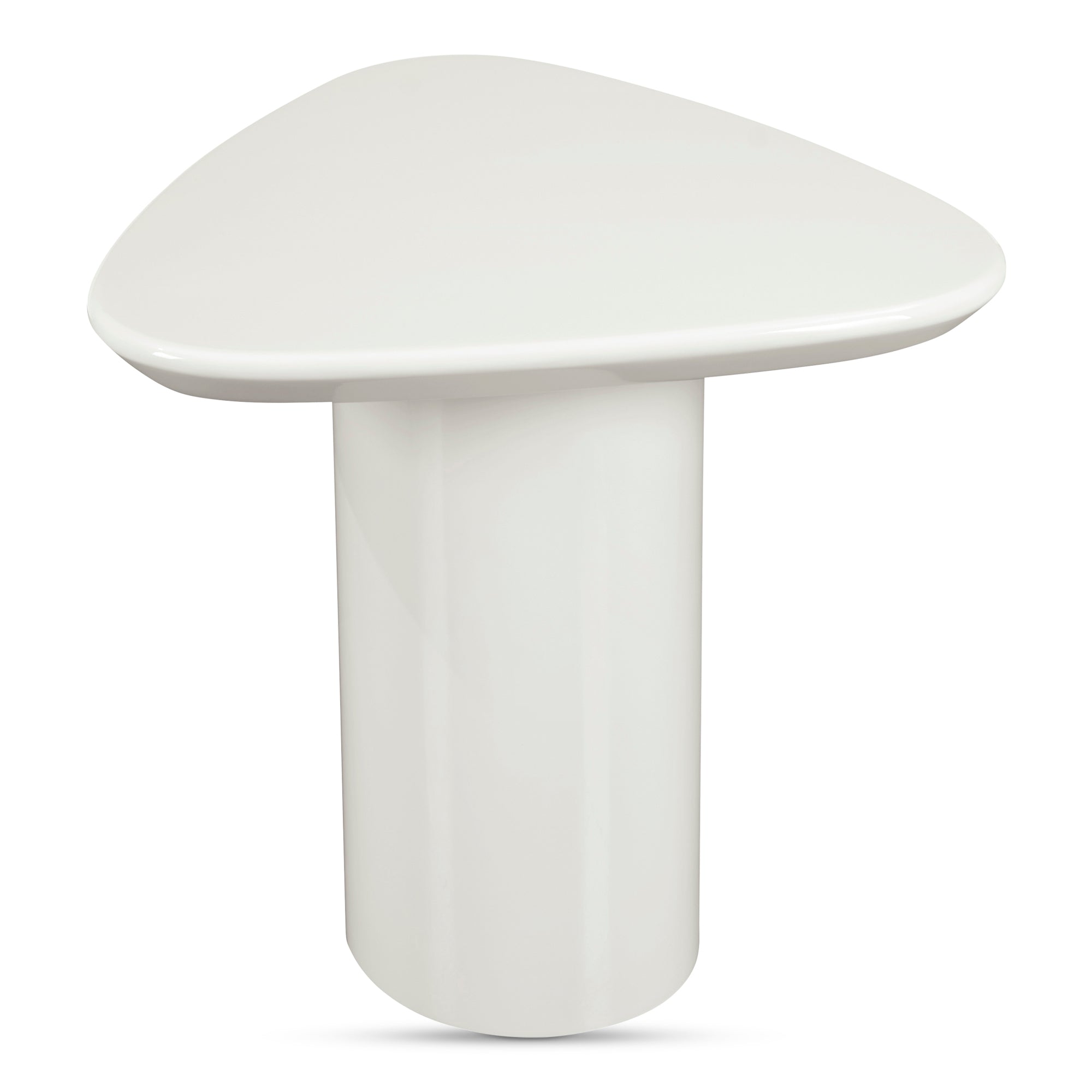Moes Eden Accent Table Ivory Lacquer EW-1018-05-0