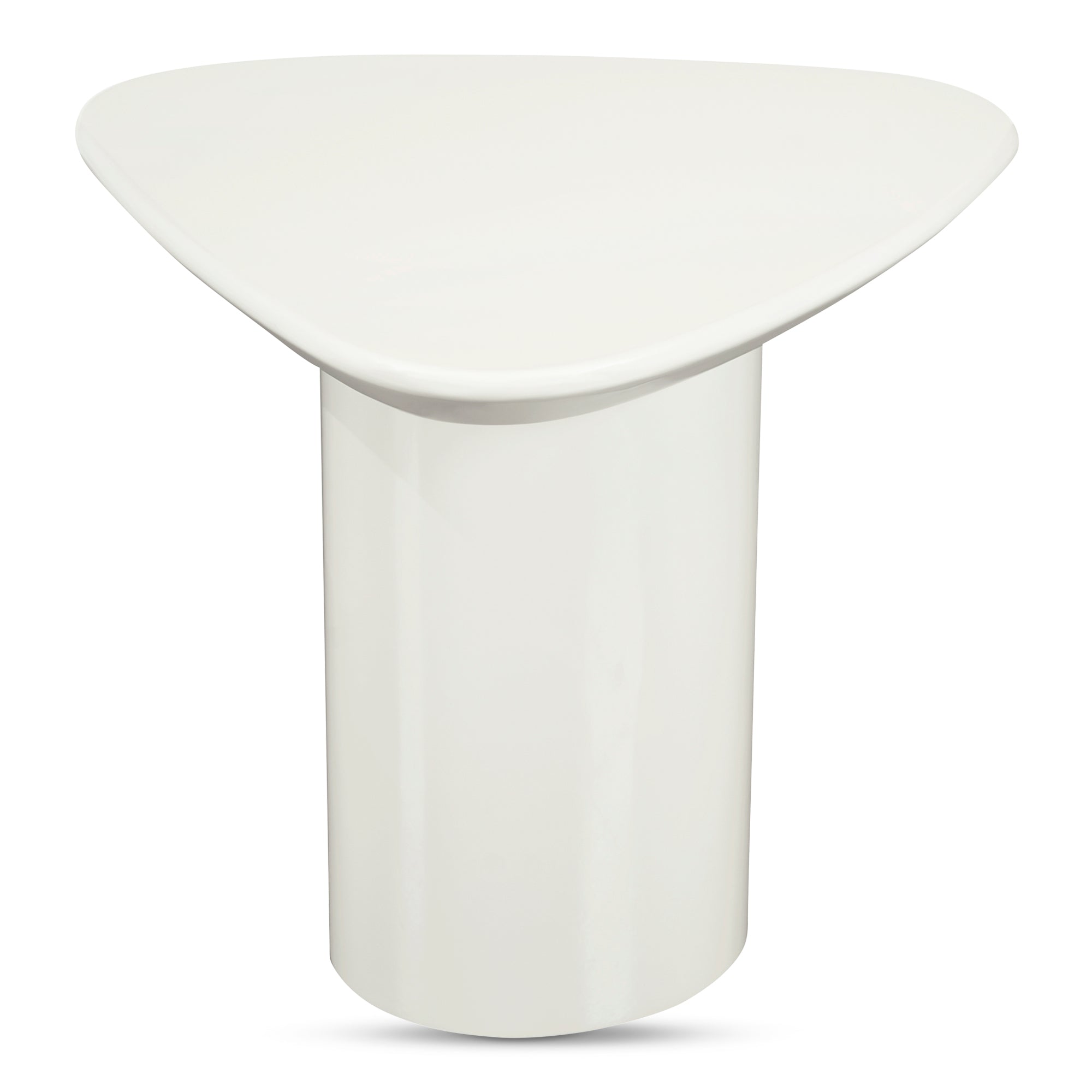 Moes Eden Accent Table Ivory Lacquer EW-1018-05-0