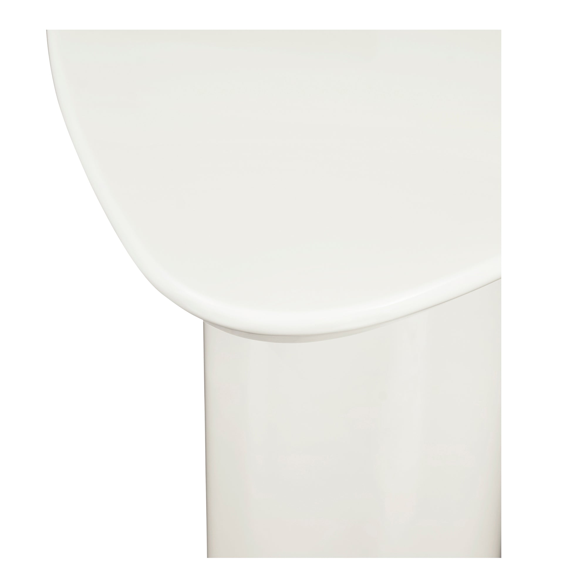 Moes Eden Accent Table Ivory Lacquer EW-1018-05-0
