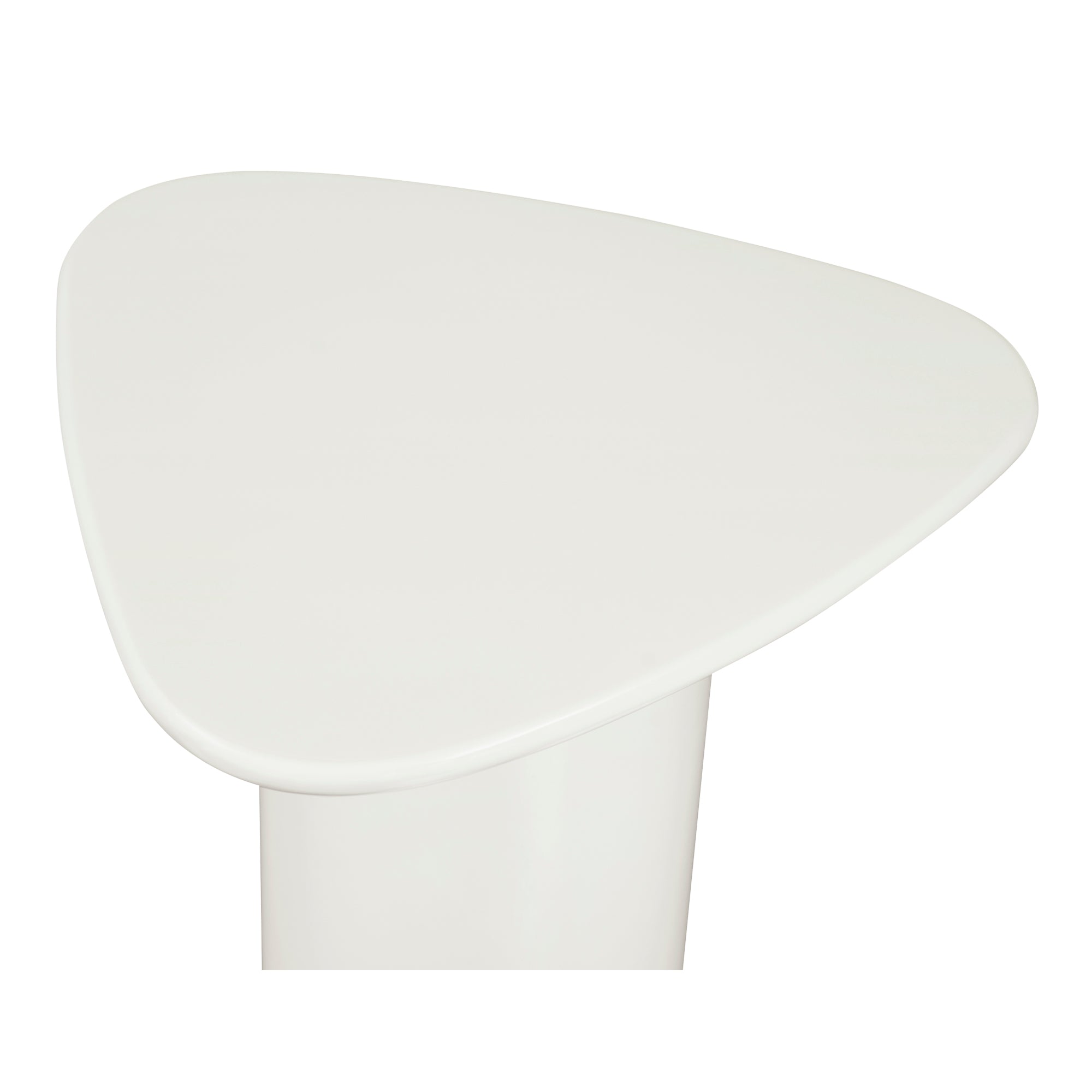 Moes Eden Accent Table Ivory Lacquer EW-1018-05-0