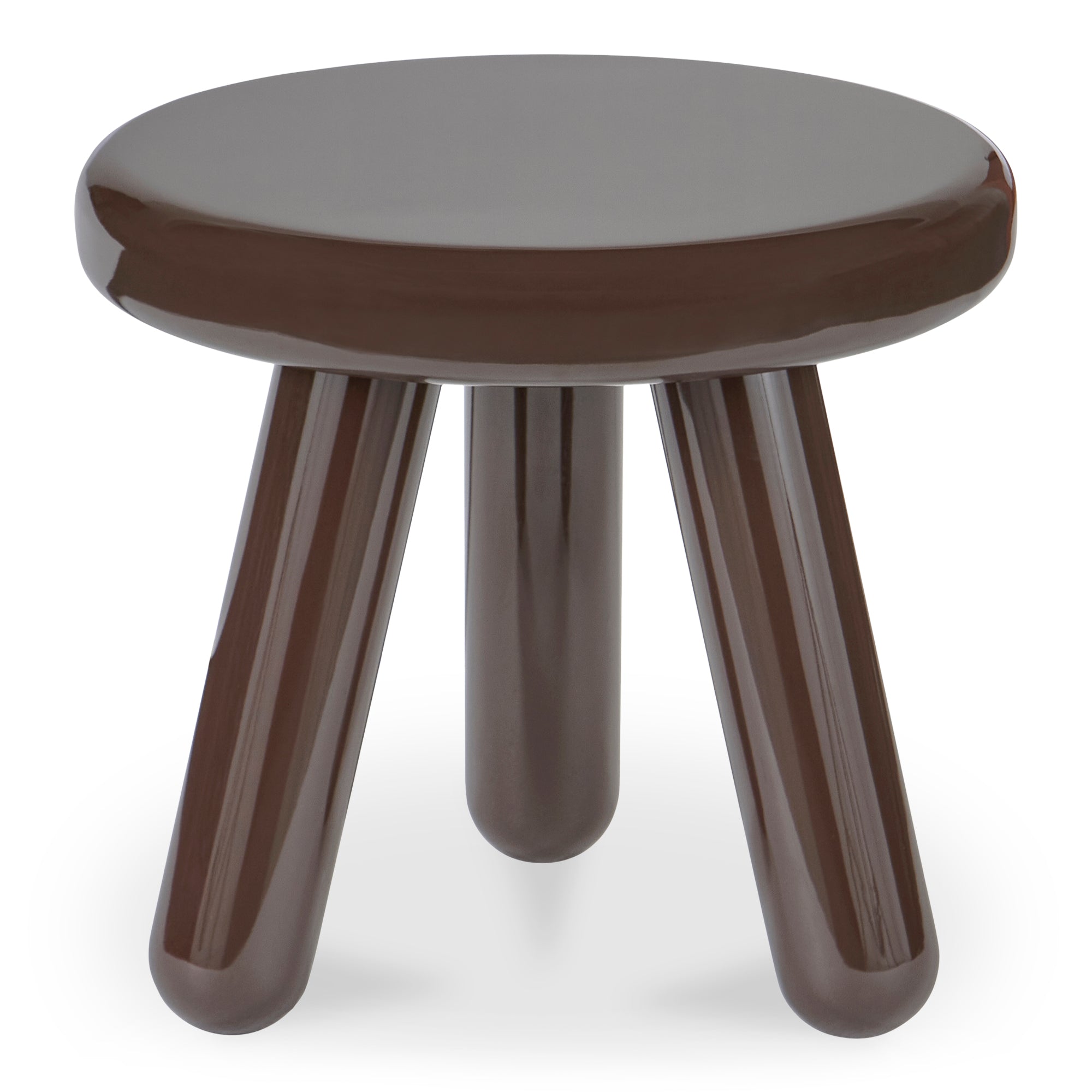 Moes Joy Accent Table Dark Brown Lacquer EW-1020-20