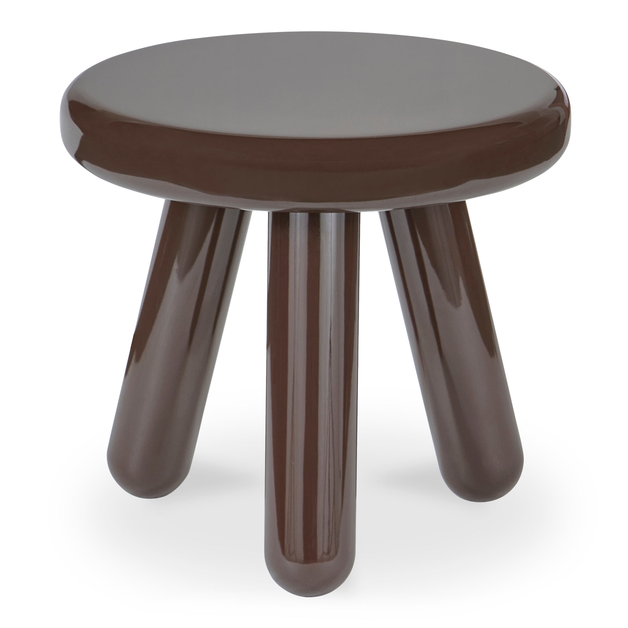 Moes Joy Accent Table Dark Brown Lacquer EW-1020-20