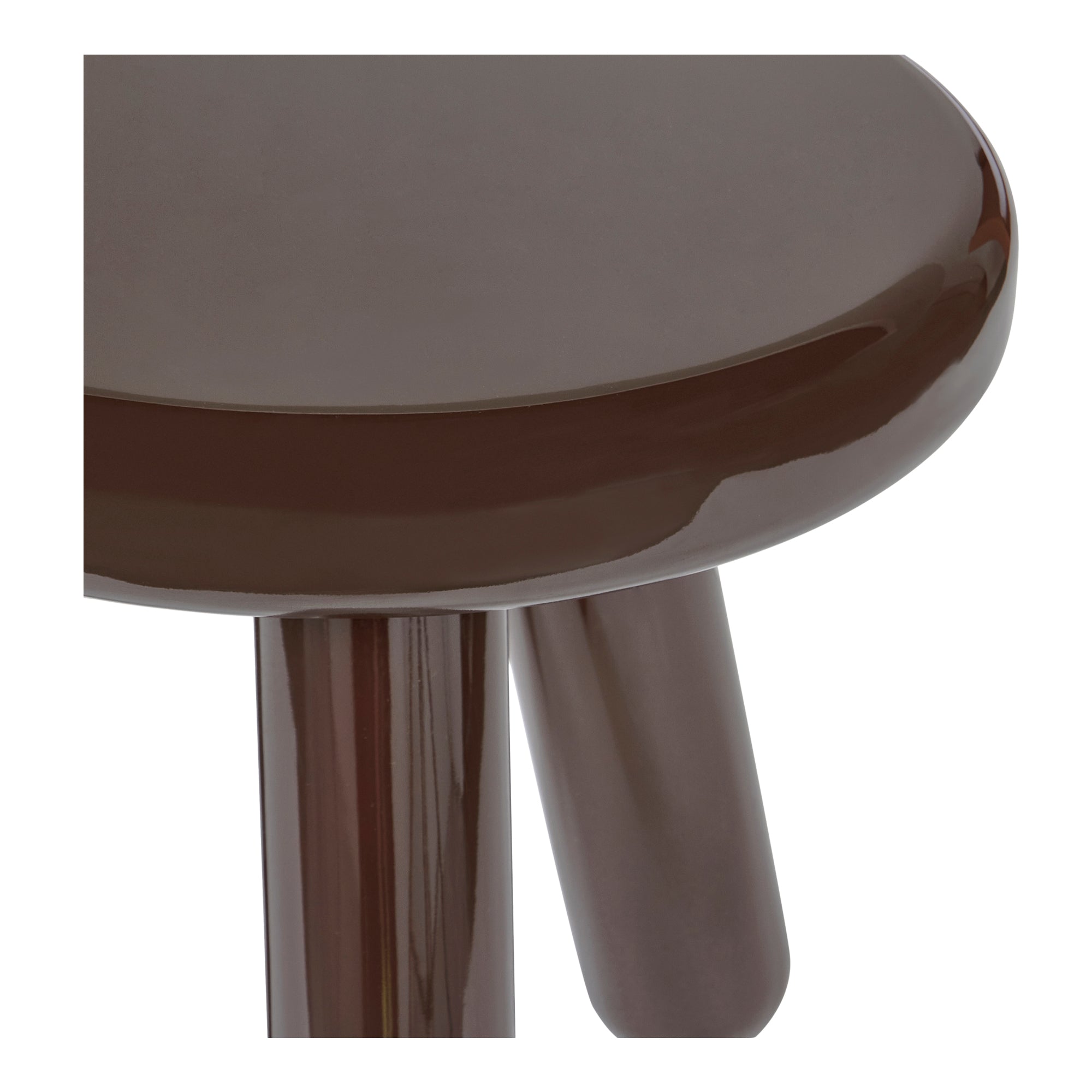 Moes Joy Accent Table Dark Brown Lacquer EW-1020-20
