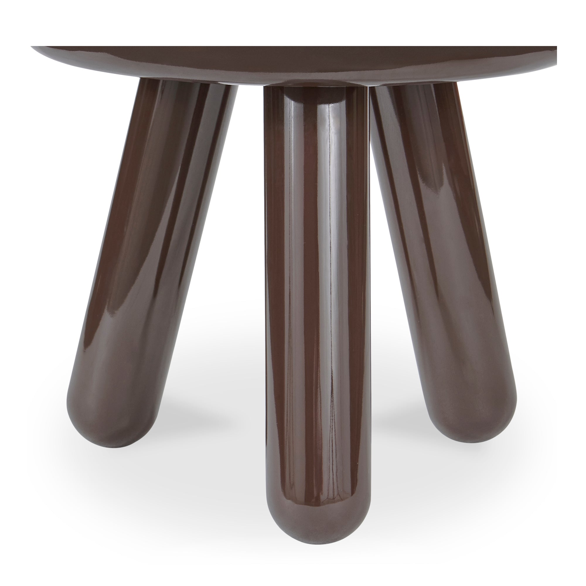 Moes Joy Accent Table Dark Brown Lacquer EW-1020-20