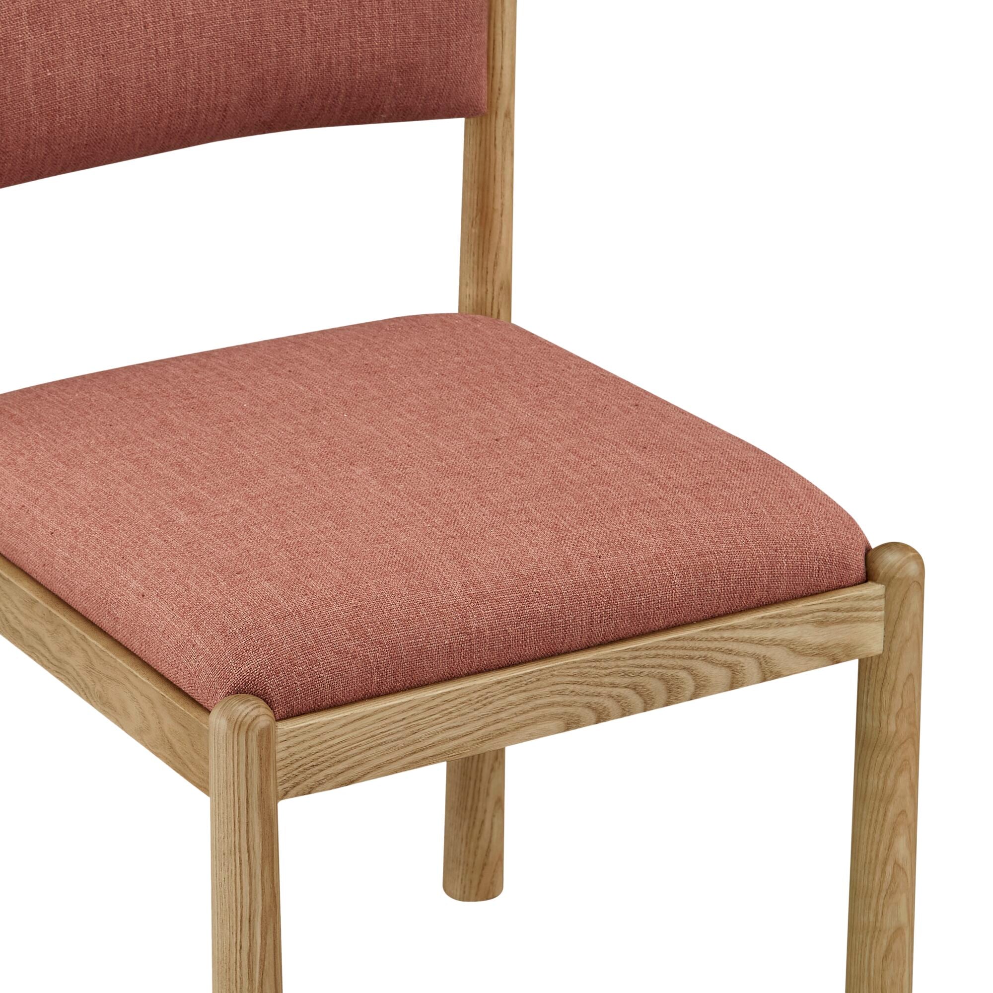 Moes Villetta Dining Chair Deep Pink - Set Of Two EW-1032-33