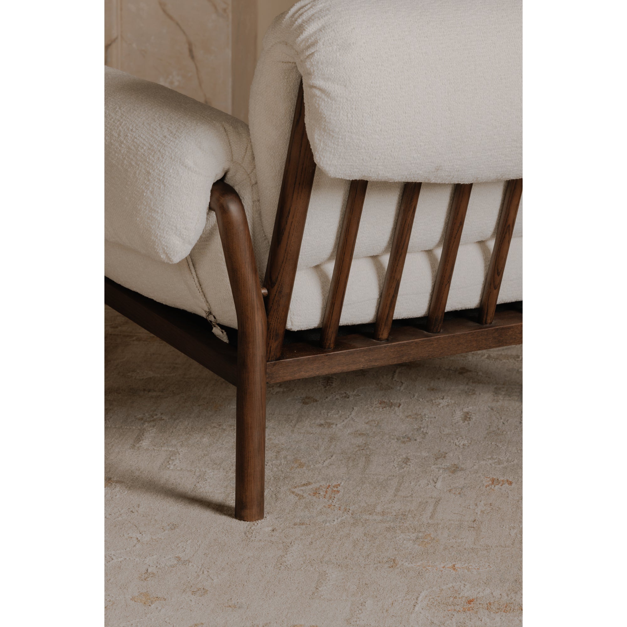 Moes Cardero Lounge Chair Ivory EW-1038-05