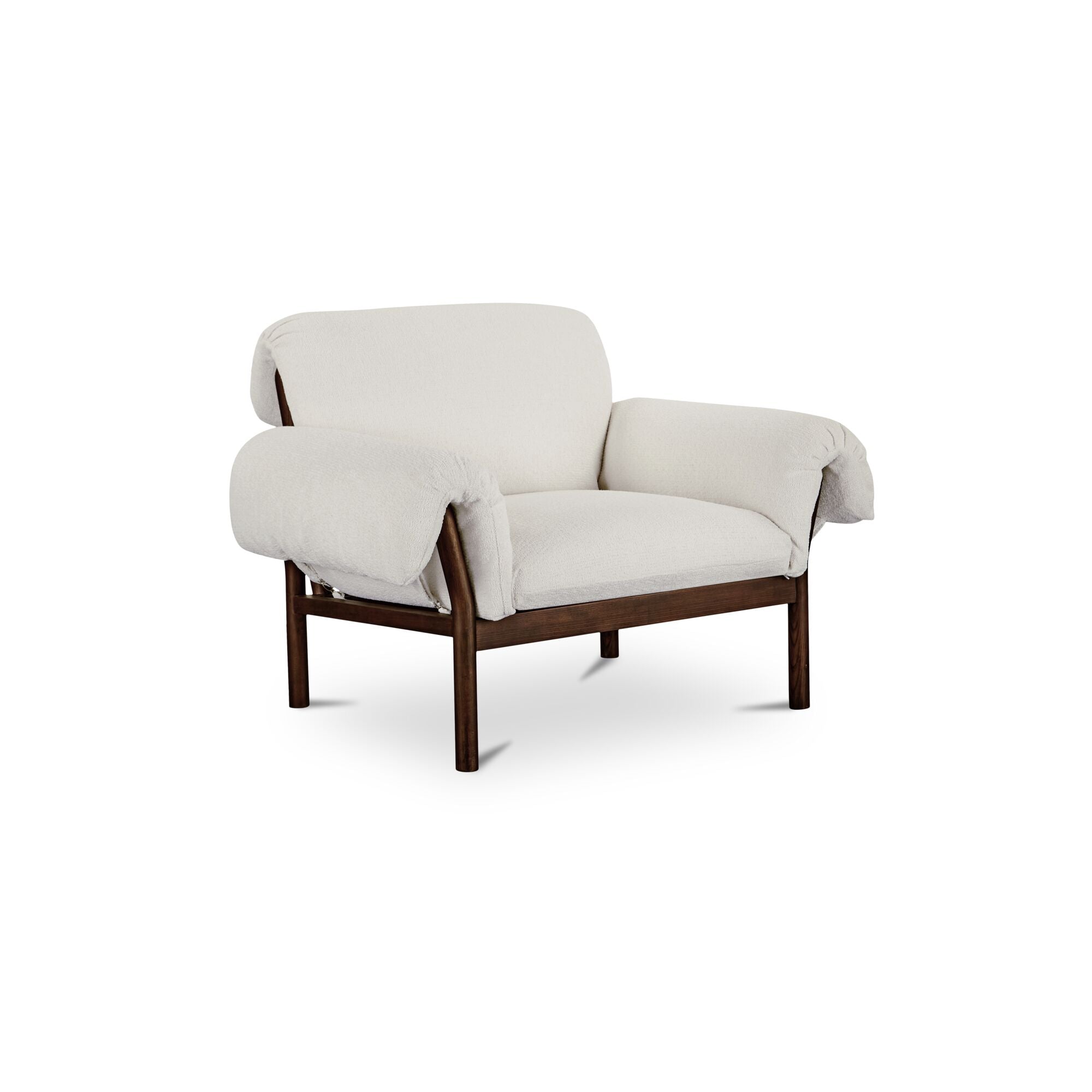 Moes Cardero Lounge Chair Ivory EW-1038-05