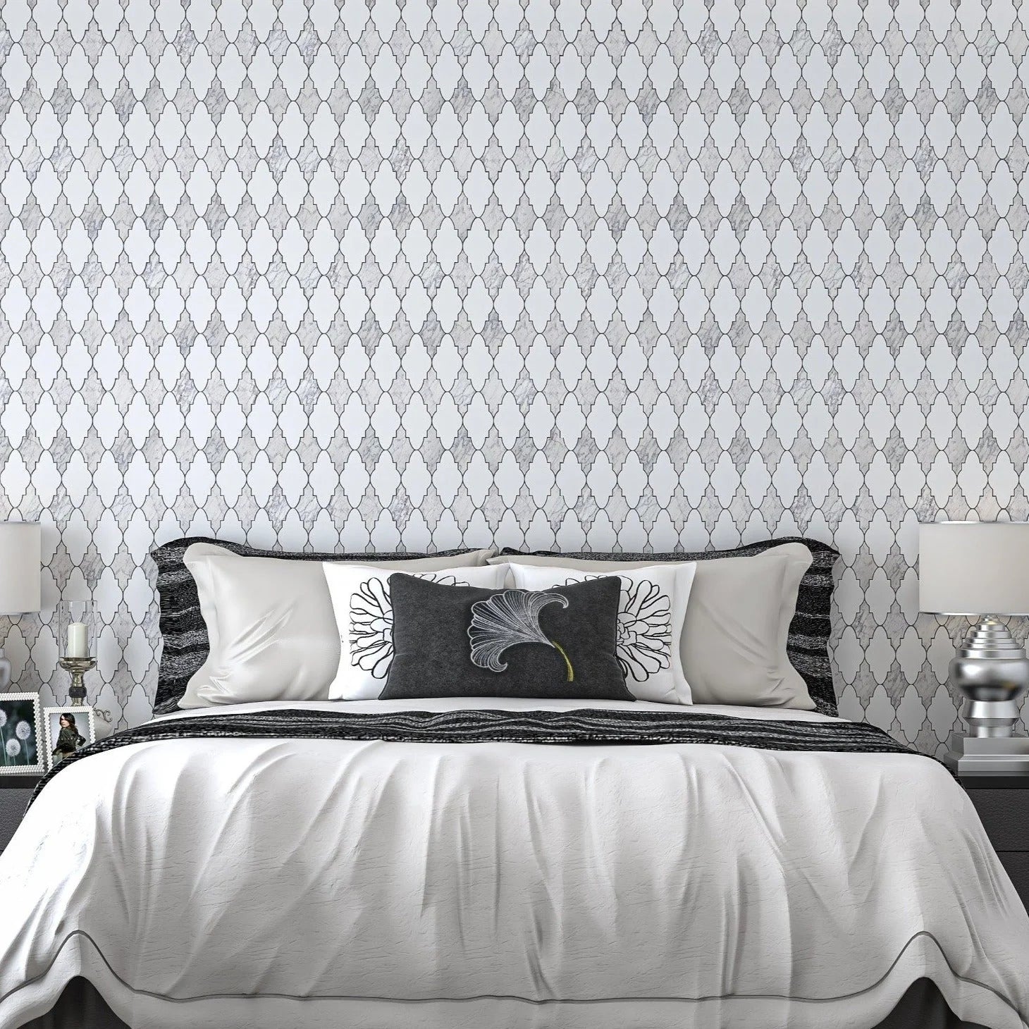 ELISA MOSAIC POLISHED DOLOMITE/CARRARA 