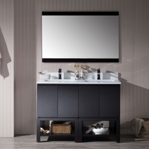 Monaco 48 Inch Vanity -  Double Basins