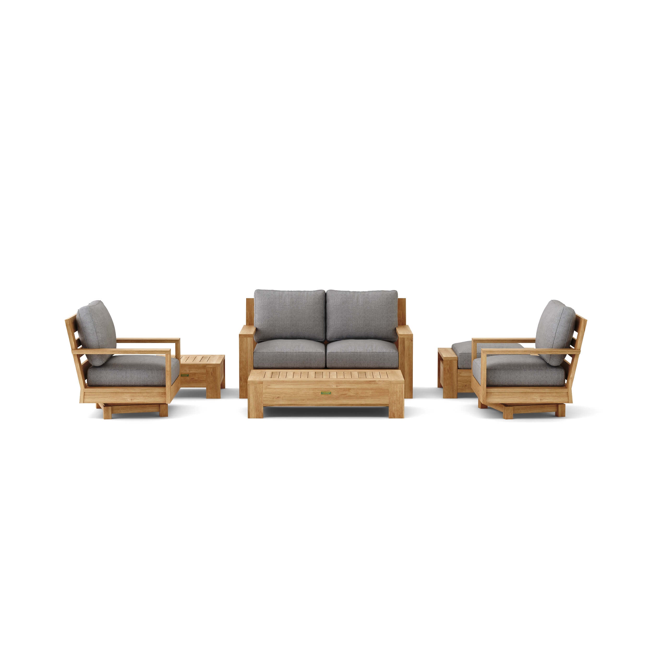 Set-525 6-Pc Madera Deep Seating