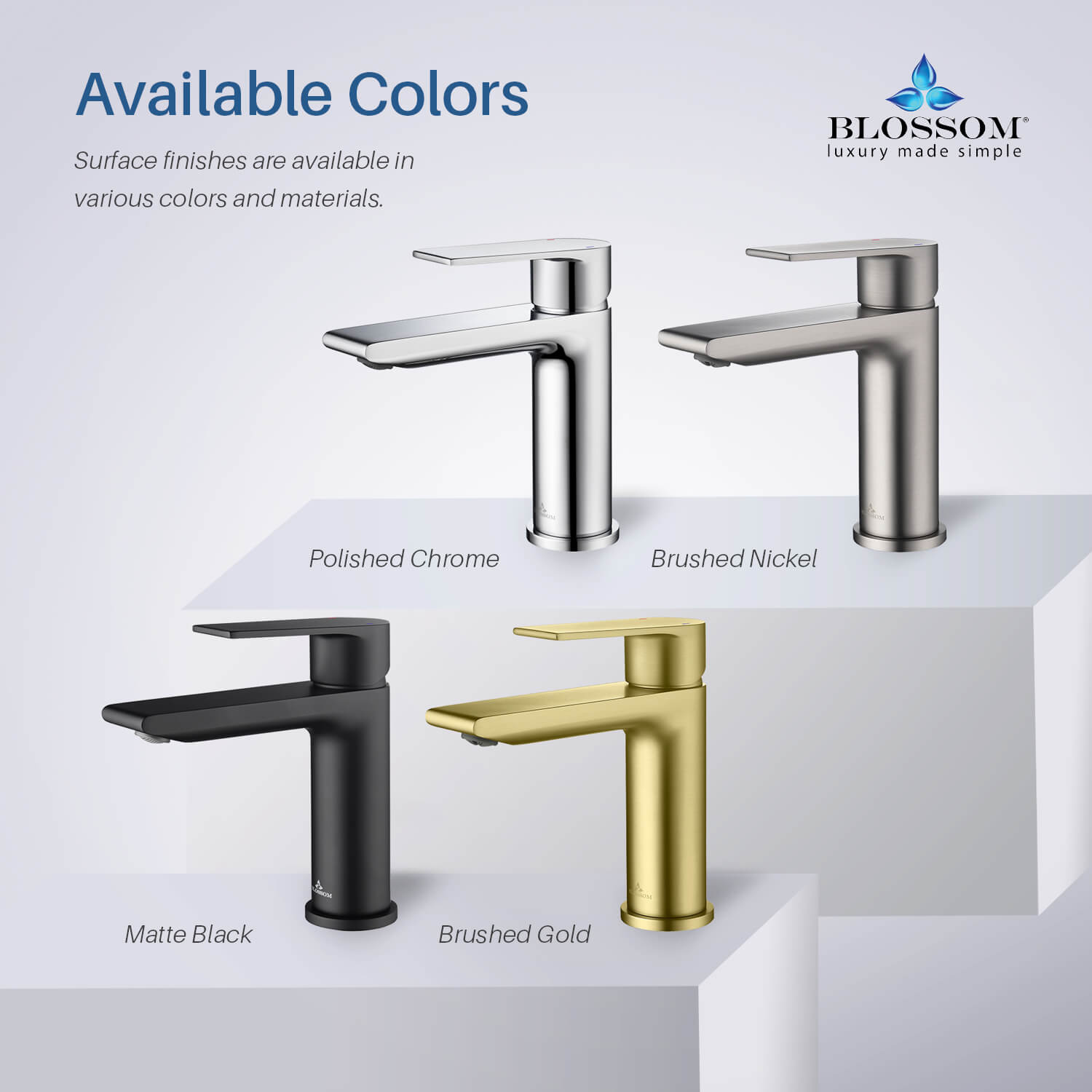 Blossom Single Handle Lavatory Faucet F1 102