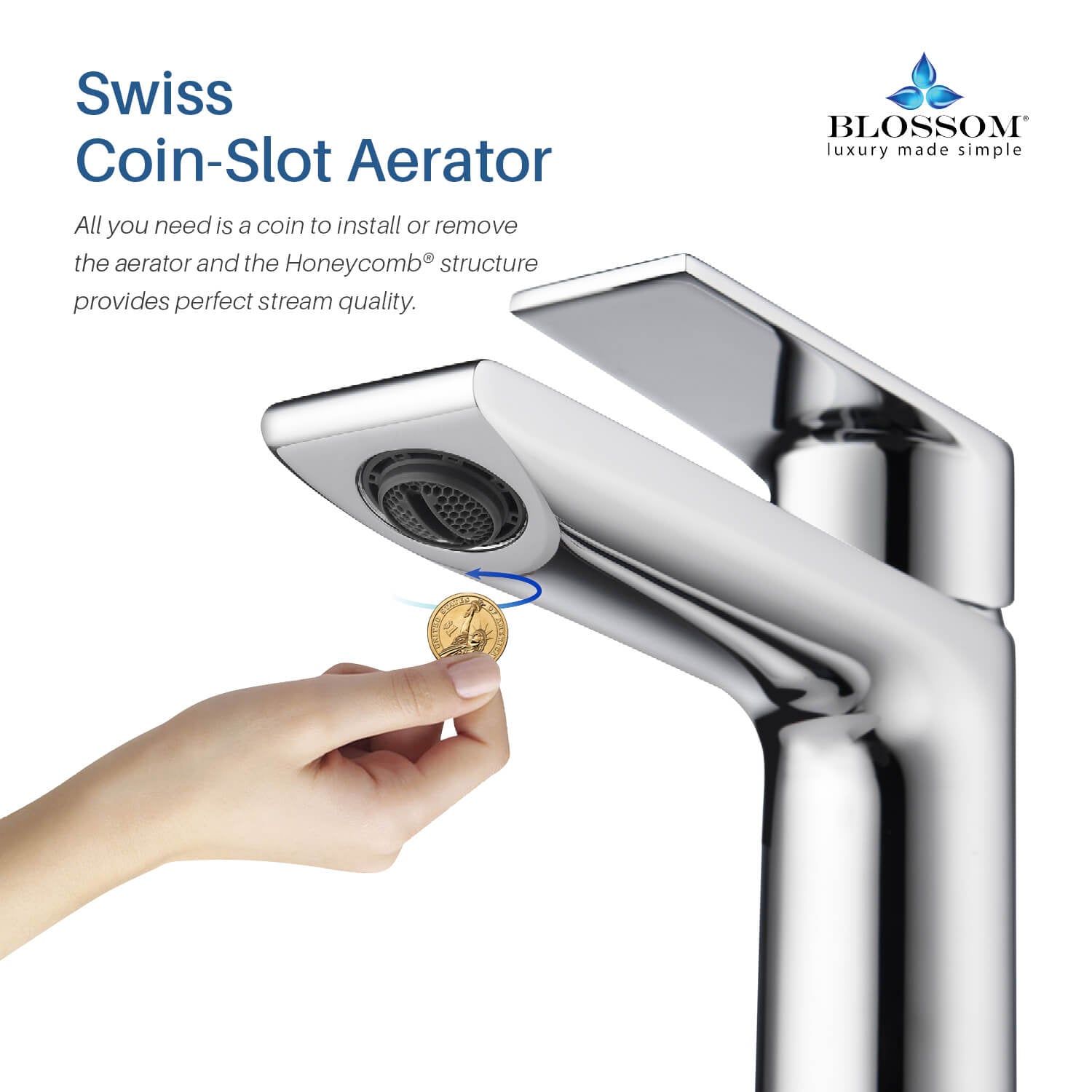 Blossom Single Handle Lavatory Faucet F1 102