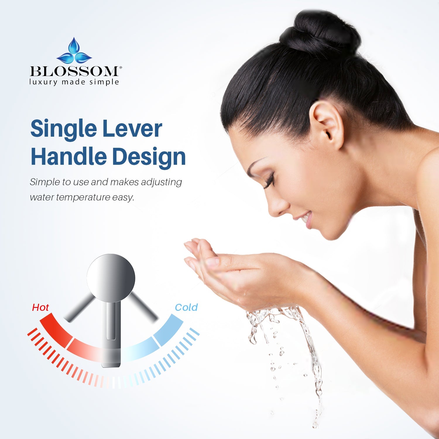 Blossom Single Handle Lavatory Faucet F01 116