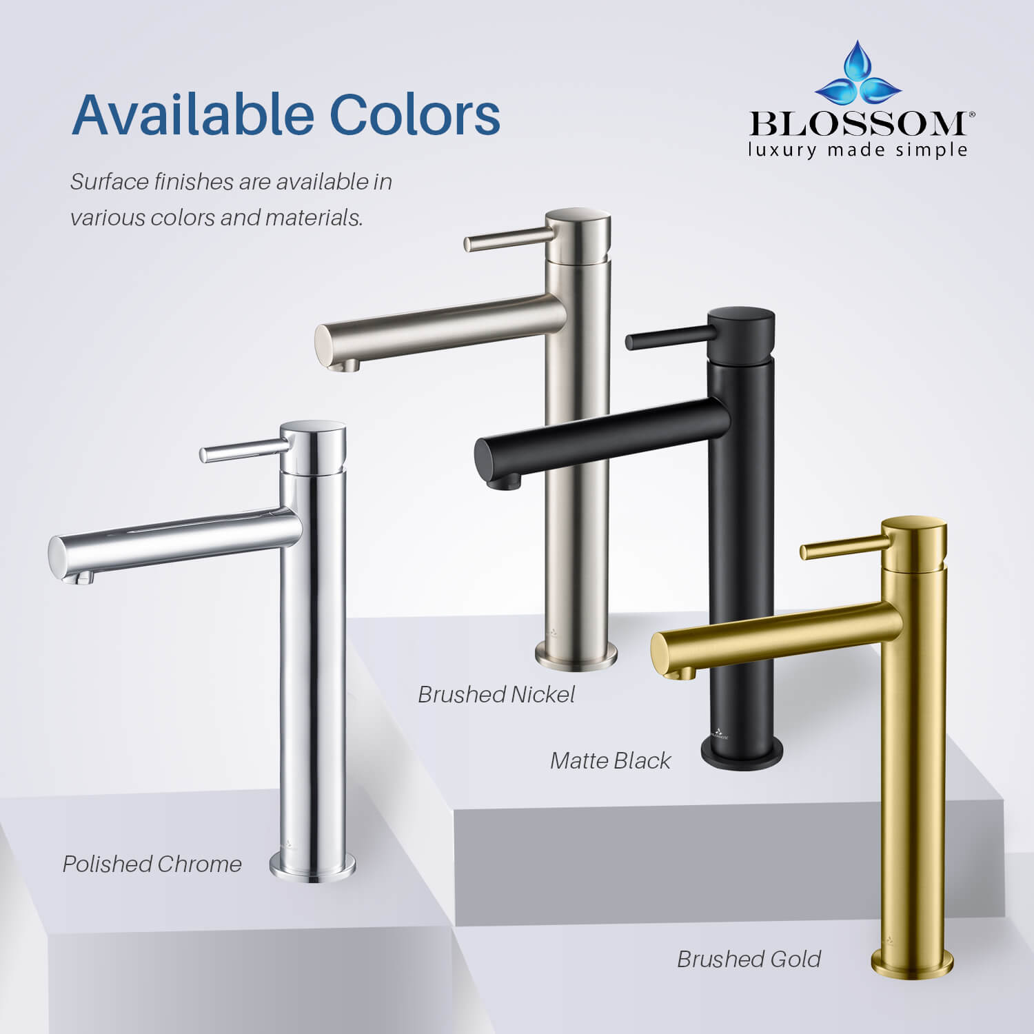 Blossom Single Handle Lavatory Faucet F01 117