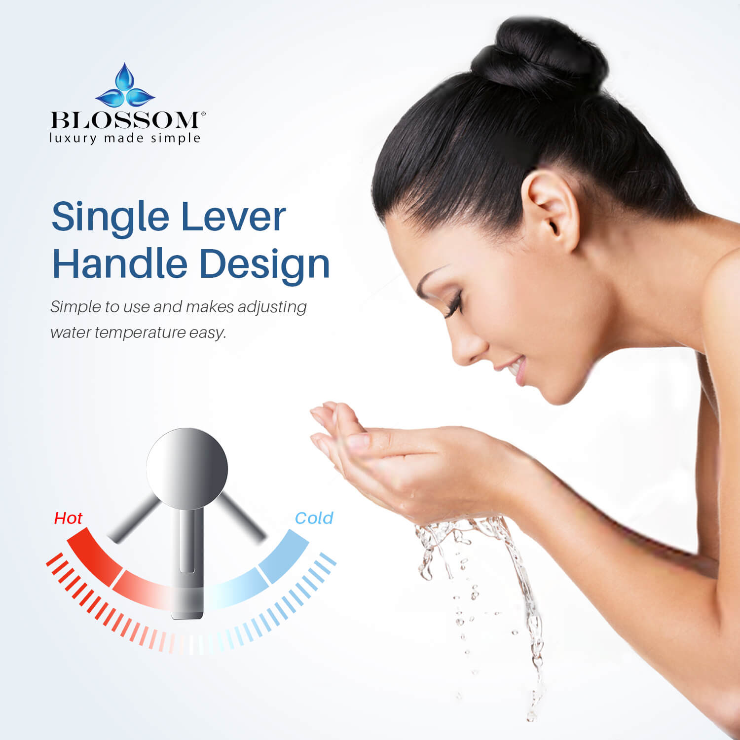 Blossom Single Handle Lavatory Faucet F01 117