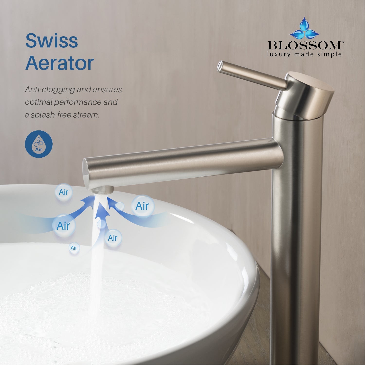 Blossom Single Handle Lavatory Faucet F01 117