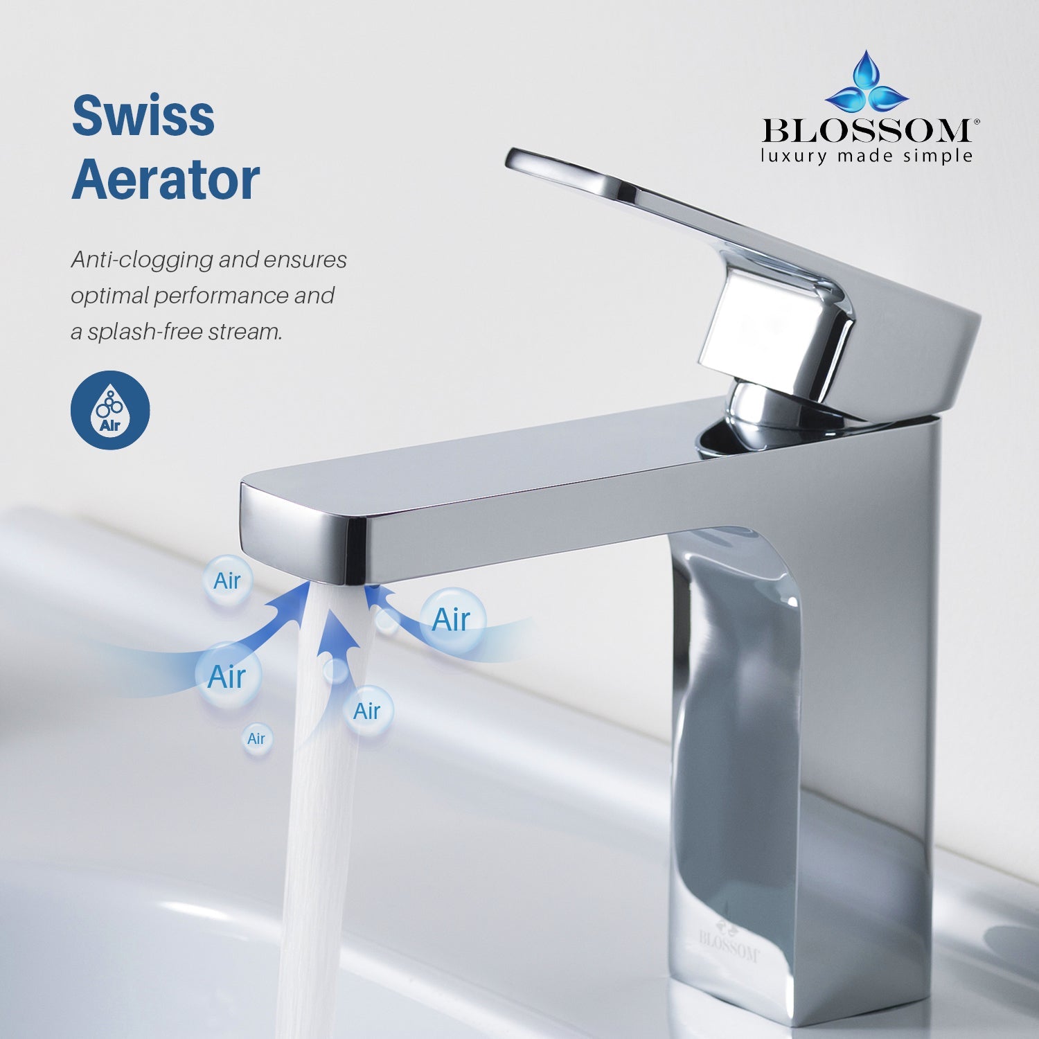 Blossom Single Handle Lavatory Faucet F01 118