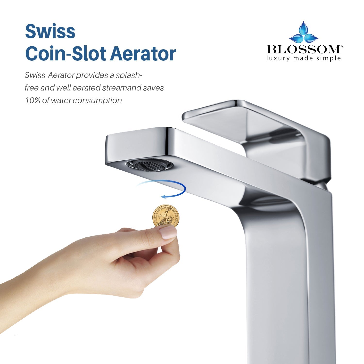 Blossom Single Handle Lavatory Faucet F01 118