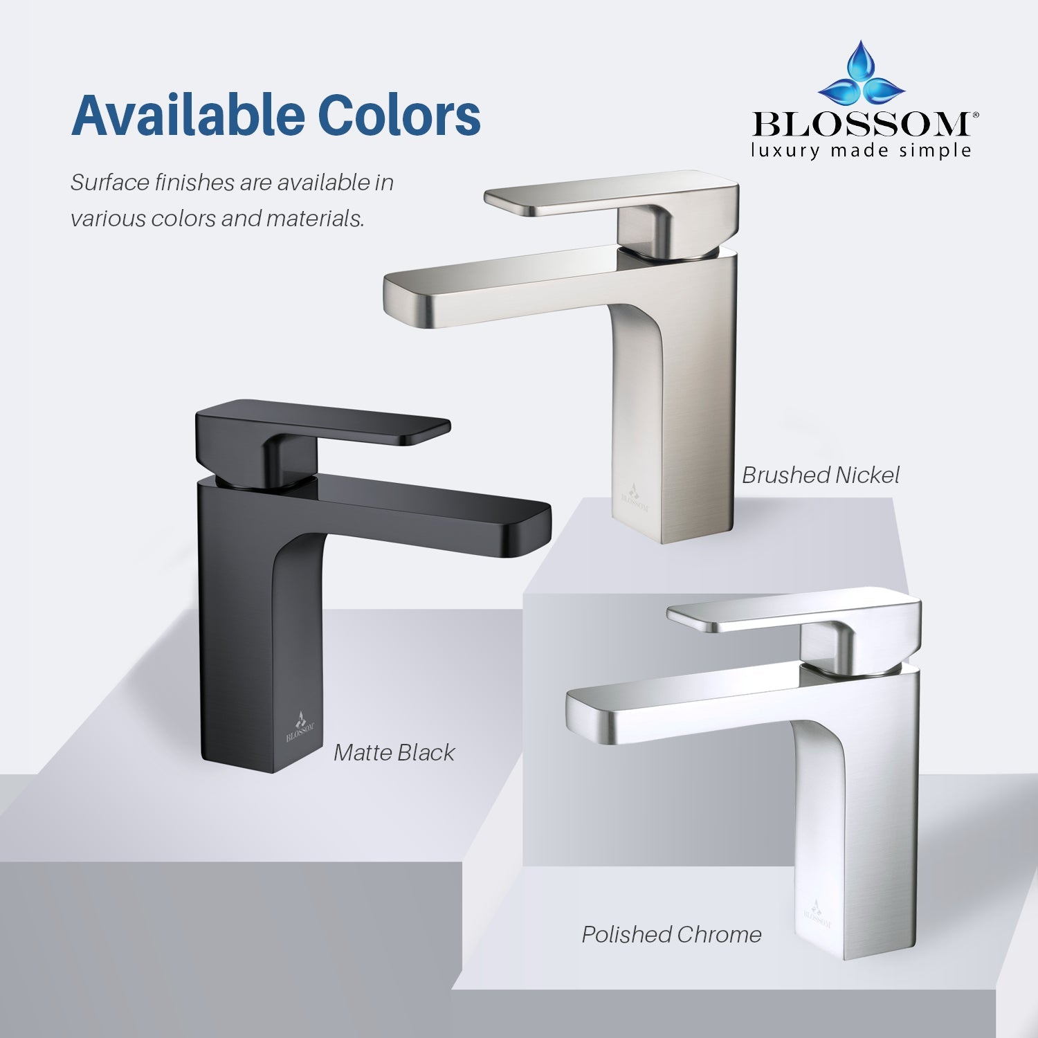 Blossom Single Handle Lavatory Faucet F01 118
