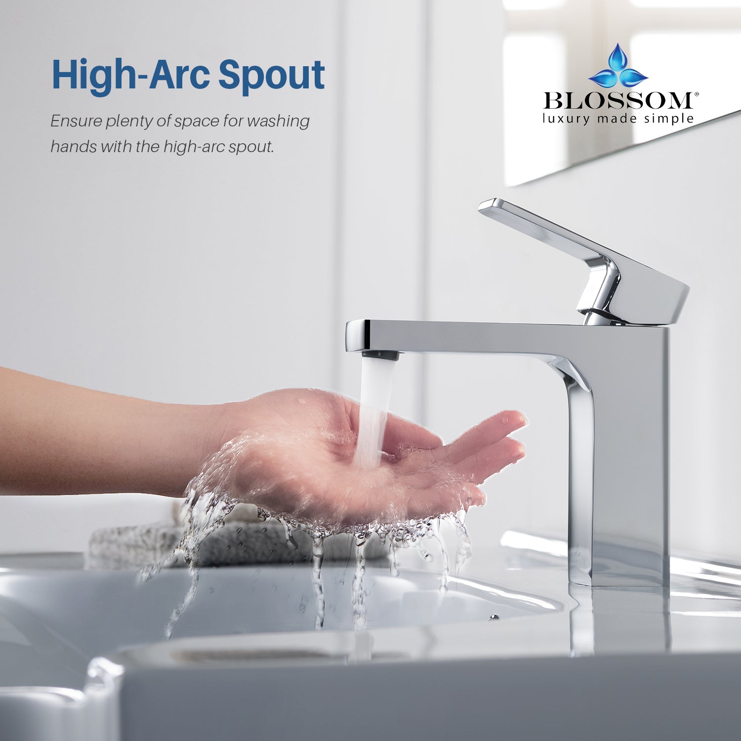 Blossom Single Handle Lavatory Faucet F01 118