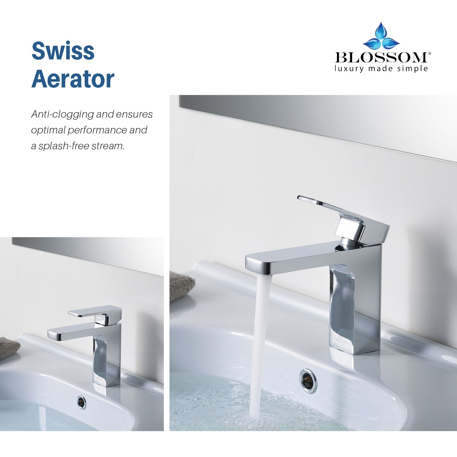 Blossom Single Handle Lavatory Faucet F01 118