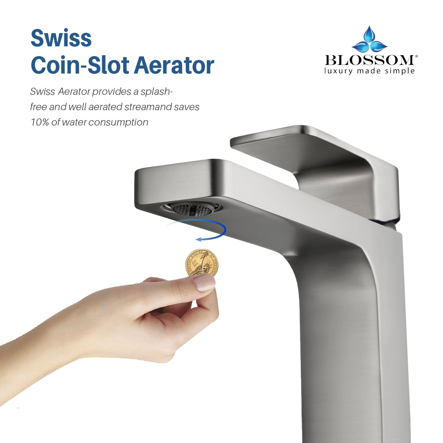 Blossom Single Handle Lavatory Faucet F01 118