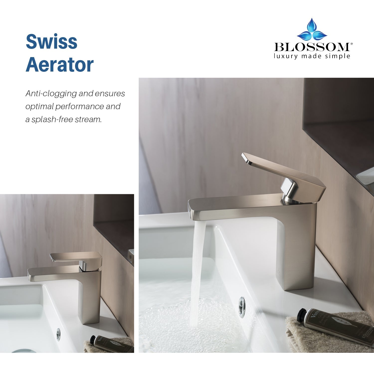 Blossom Single Handle Lavatory Faucet F01 118