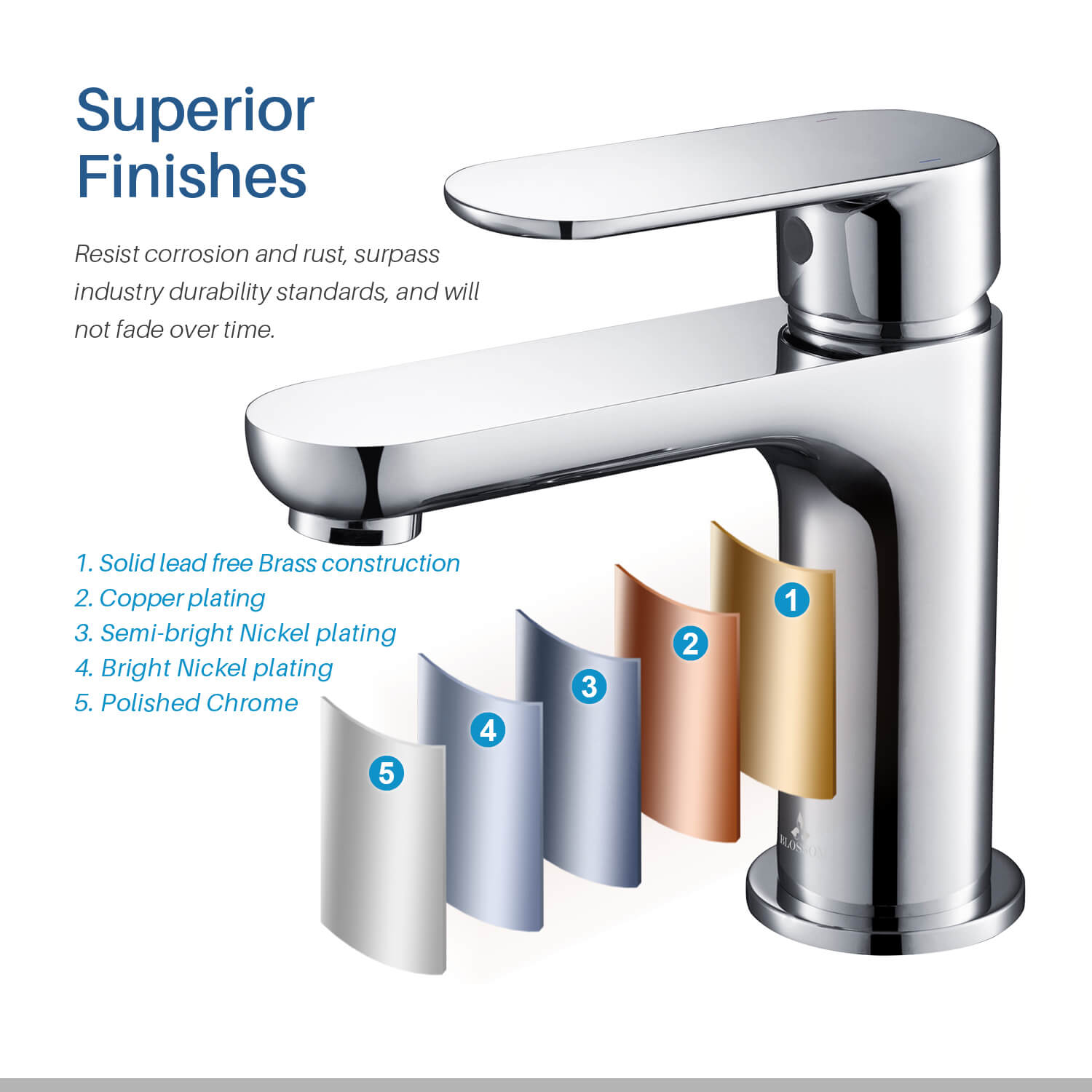 Blossom Single Handle Lavatory Faucet F01 119