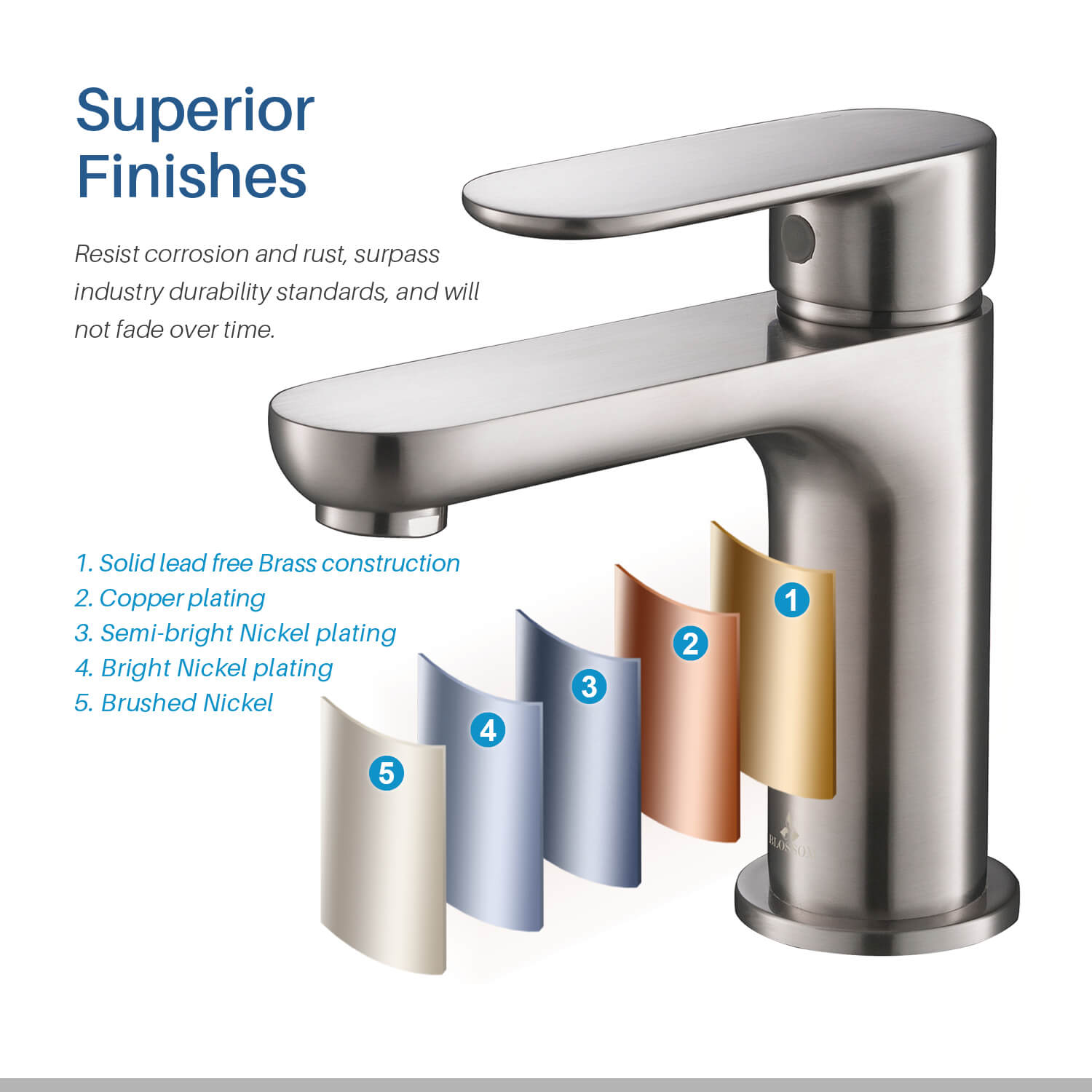 Blossom Single Handle Lavatory Faucet F01 119