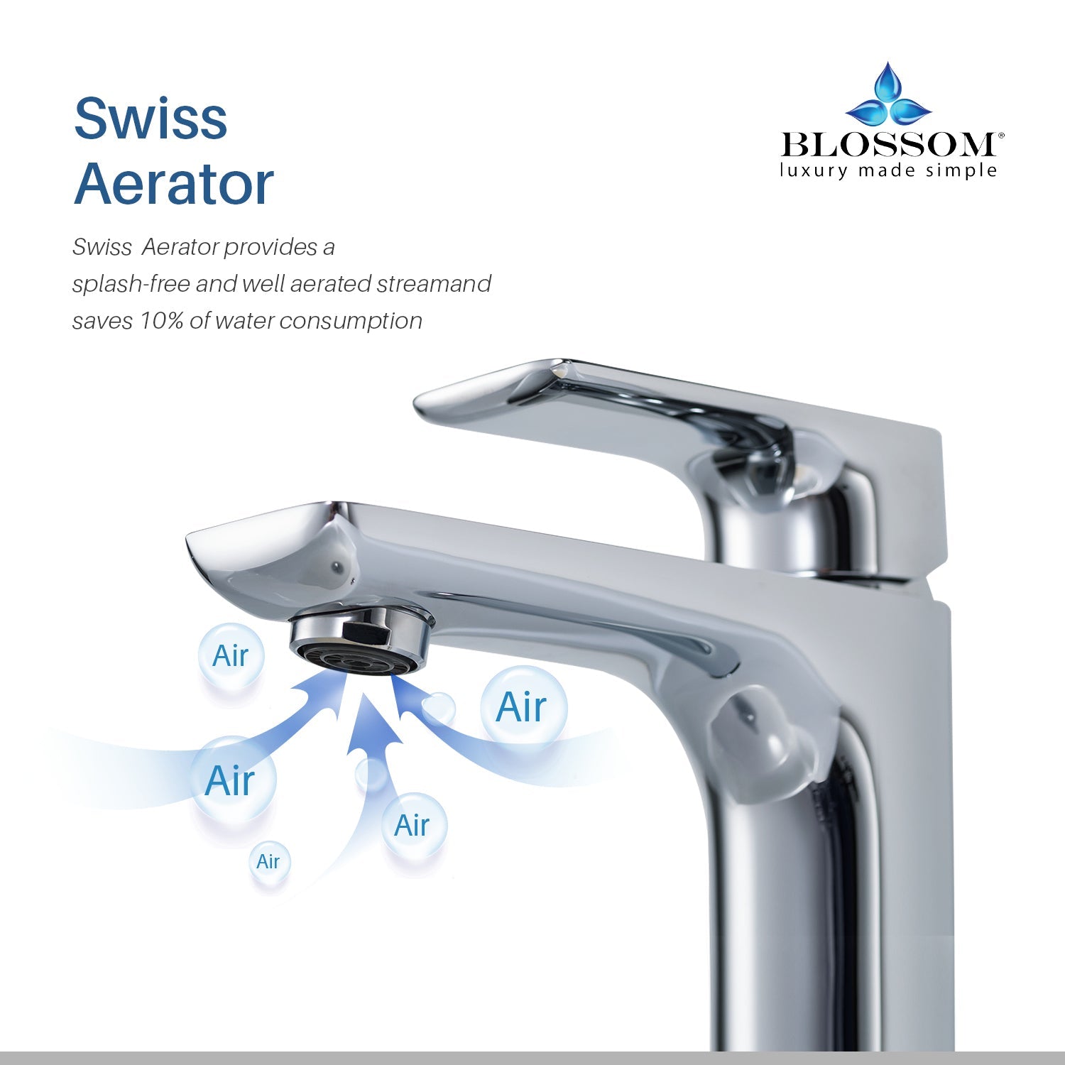 Blossom Single Handle Lavatory Faucet F01 120