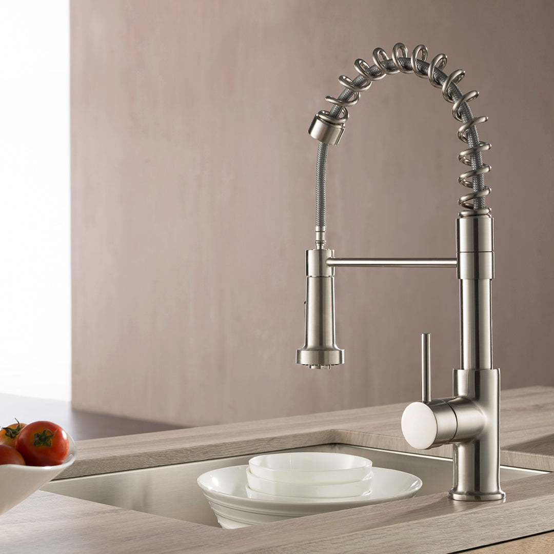 Single Handle Pull Out Kitchen Faucet - F01 205